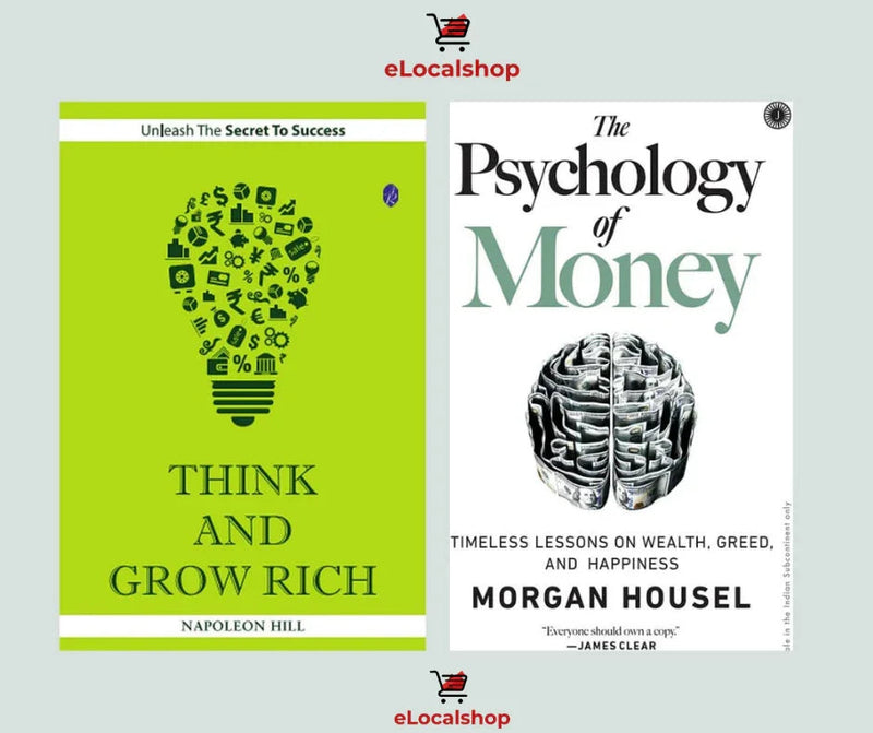 Think and Grow rich & Psychology of money book combo