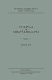 VAJRAVALI OF ABHAYAKARAGUPTA, 2 PARTS [BUDDHICA BRITANNICA VOL.8] - Mashide Mori – Motilal Banarsidass