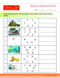 Step By Step Skills Scrambled Words-2Tearble Colourful Worksheets) – Scholars Hub (image 5)