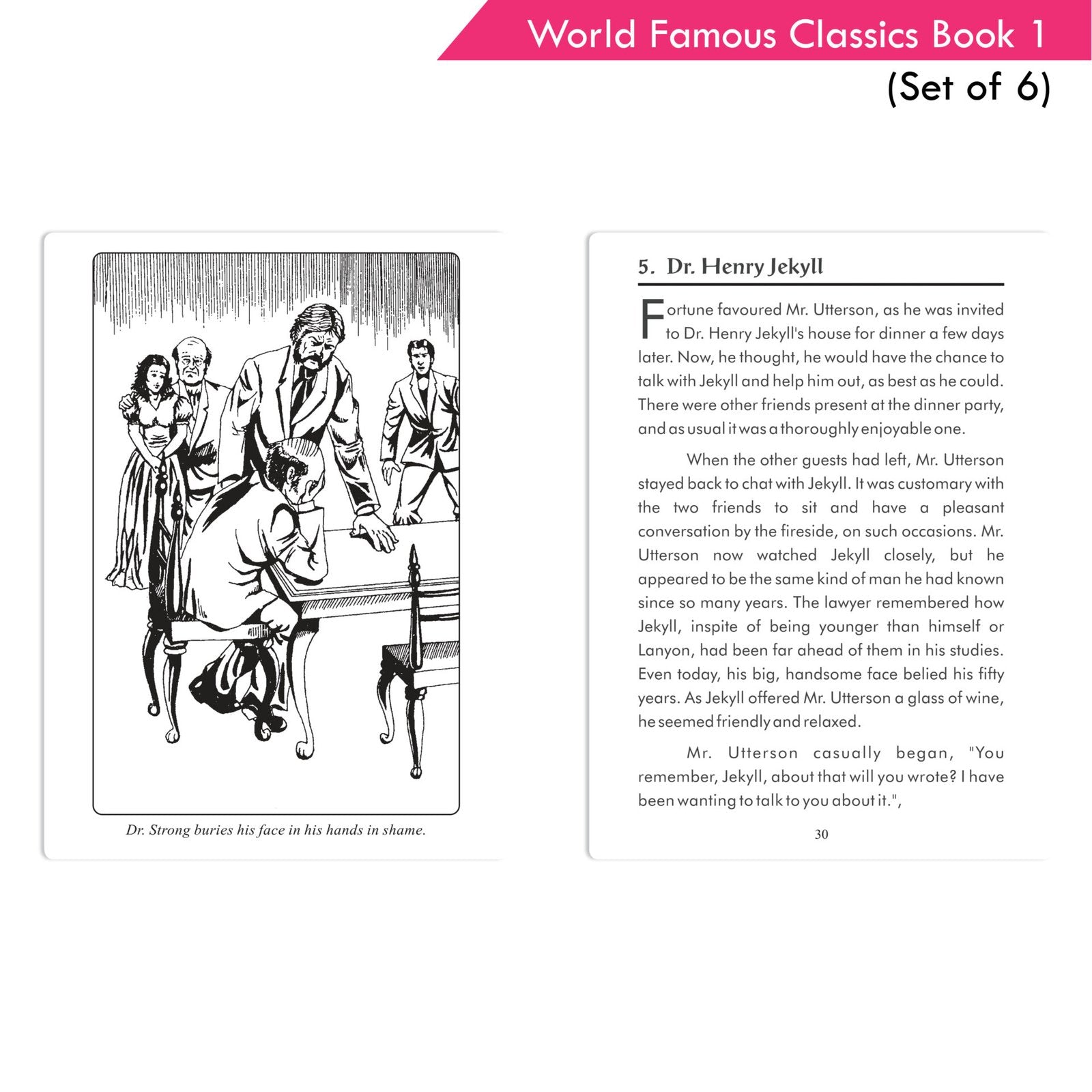 World Famous Classics Book 1 (Set of 6)| Ages 8-15 Year – Shethbooks (image 5)