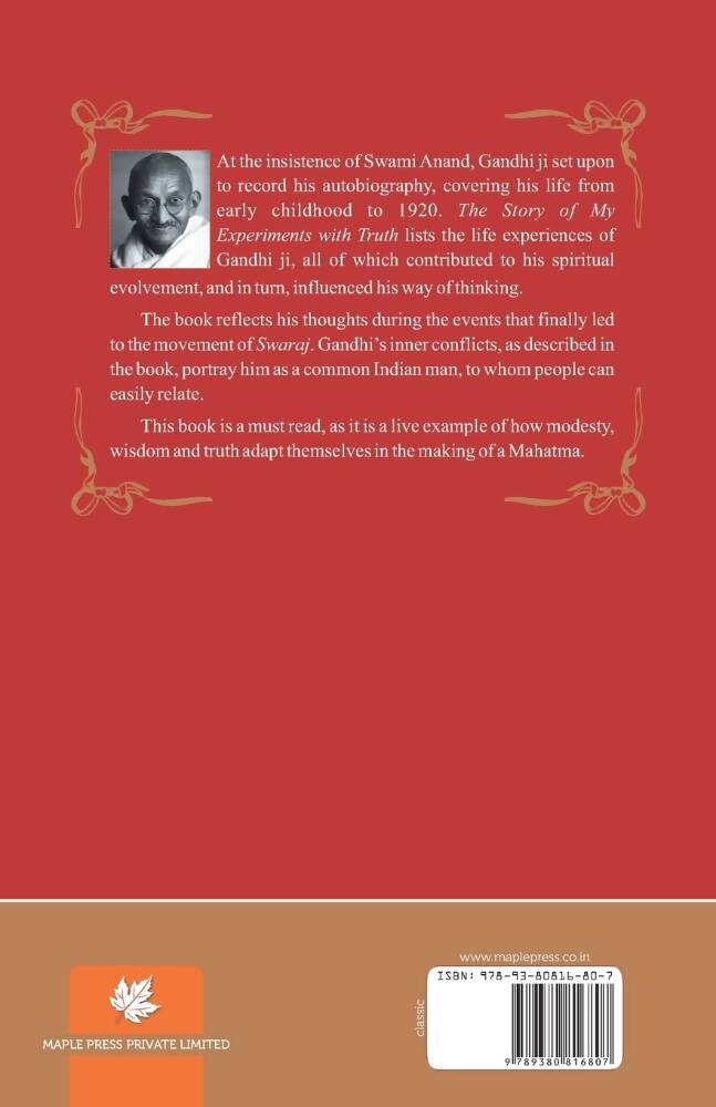 My Experiments with Truth By Mahatma Gandhi – Books (image 2)
