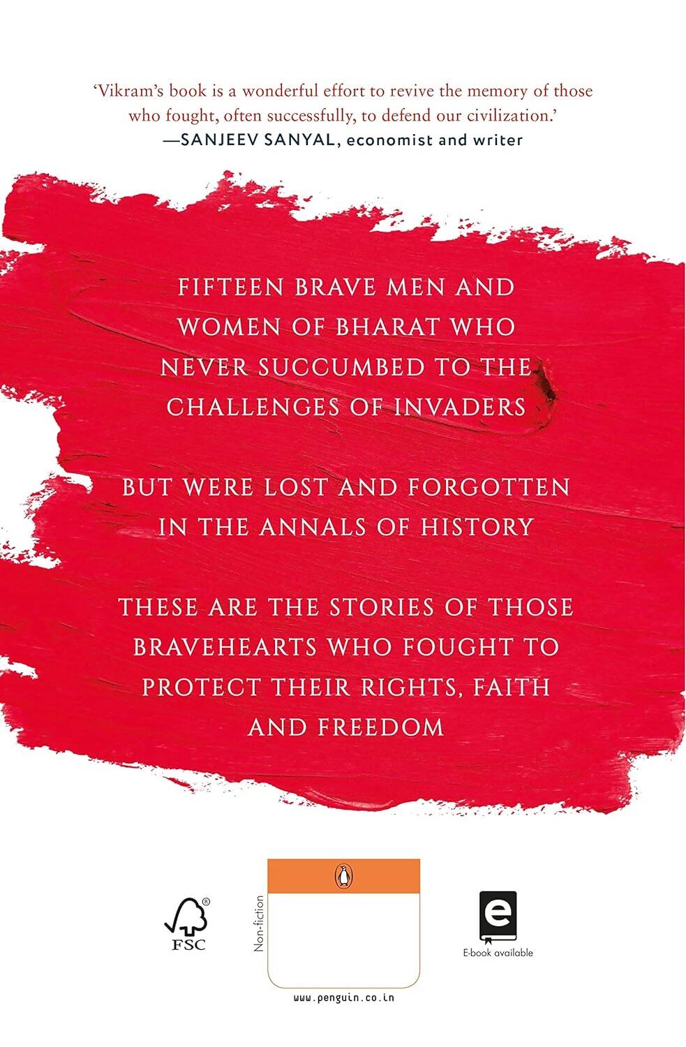 Bravehearts of Bharat By Vikram Sampath – Books (image 2)