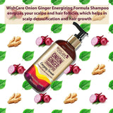 Wishcare Onion Ginger Shampoo -300 ml image 4