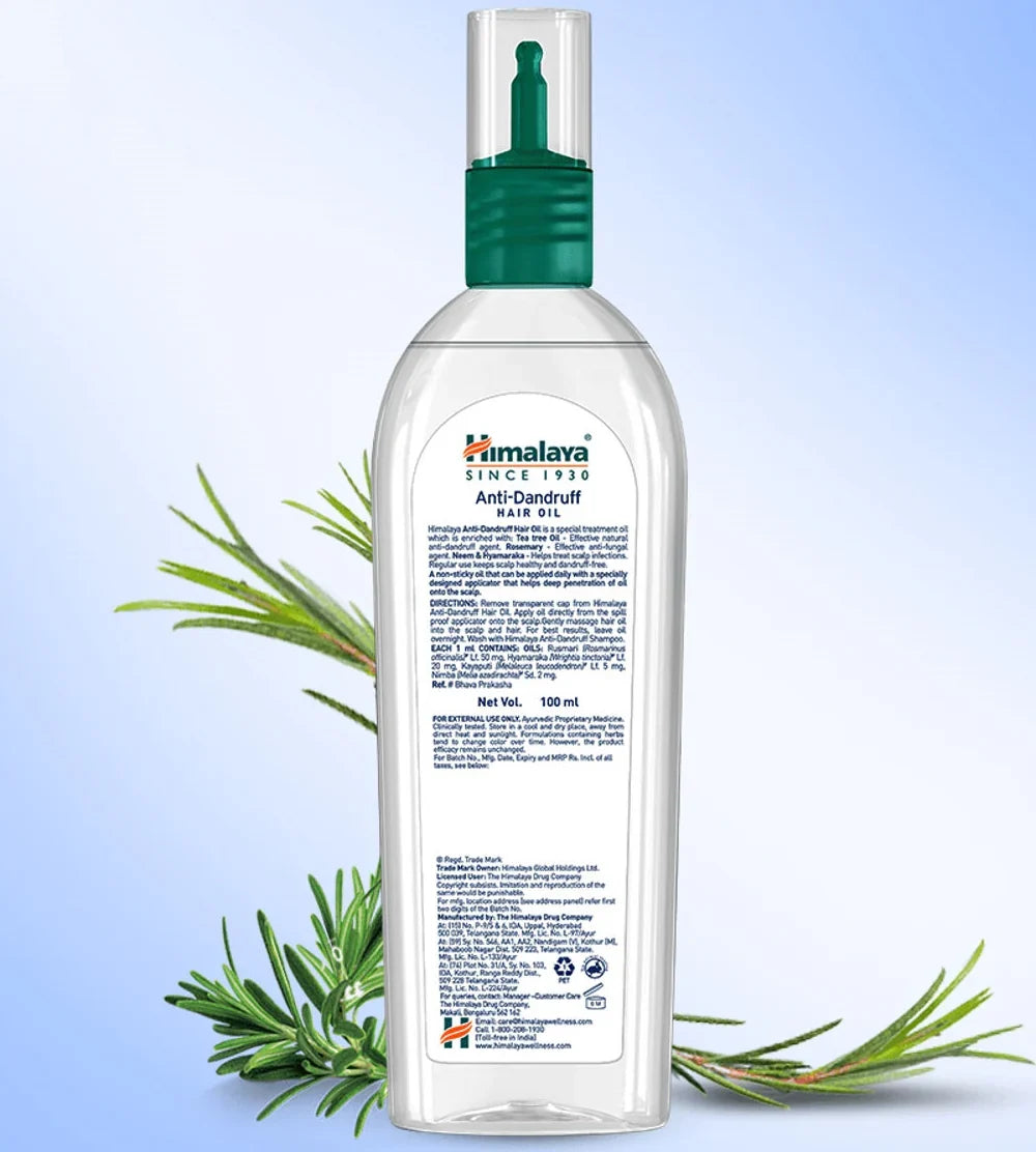 Himalaya Anti-Dandruff Hair Oil -200 ml image 4
