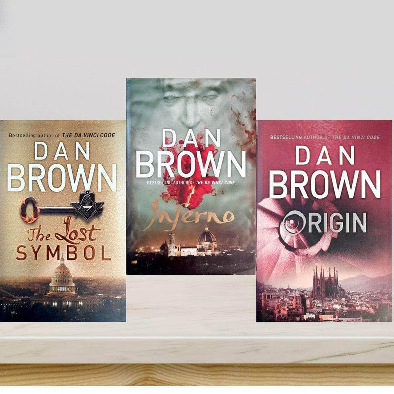 The Lost Symbol, Inferno & Origin (Set of 3 Dan Brown Combo Hardcover Edition)