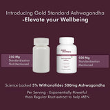 Man Matters Ashwagandha Tablets For Men -60 tabs image 2
