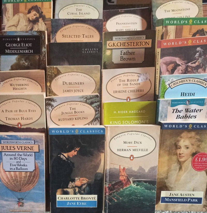 Classic Surprise Books Set (10 Books) Random old paperback