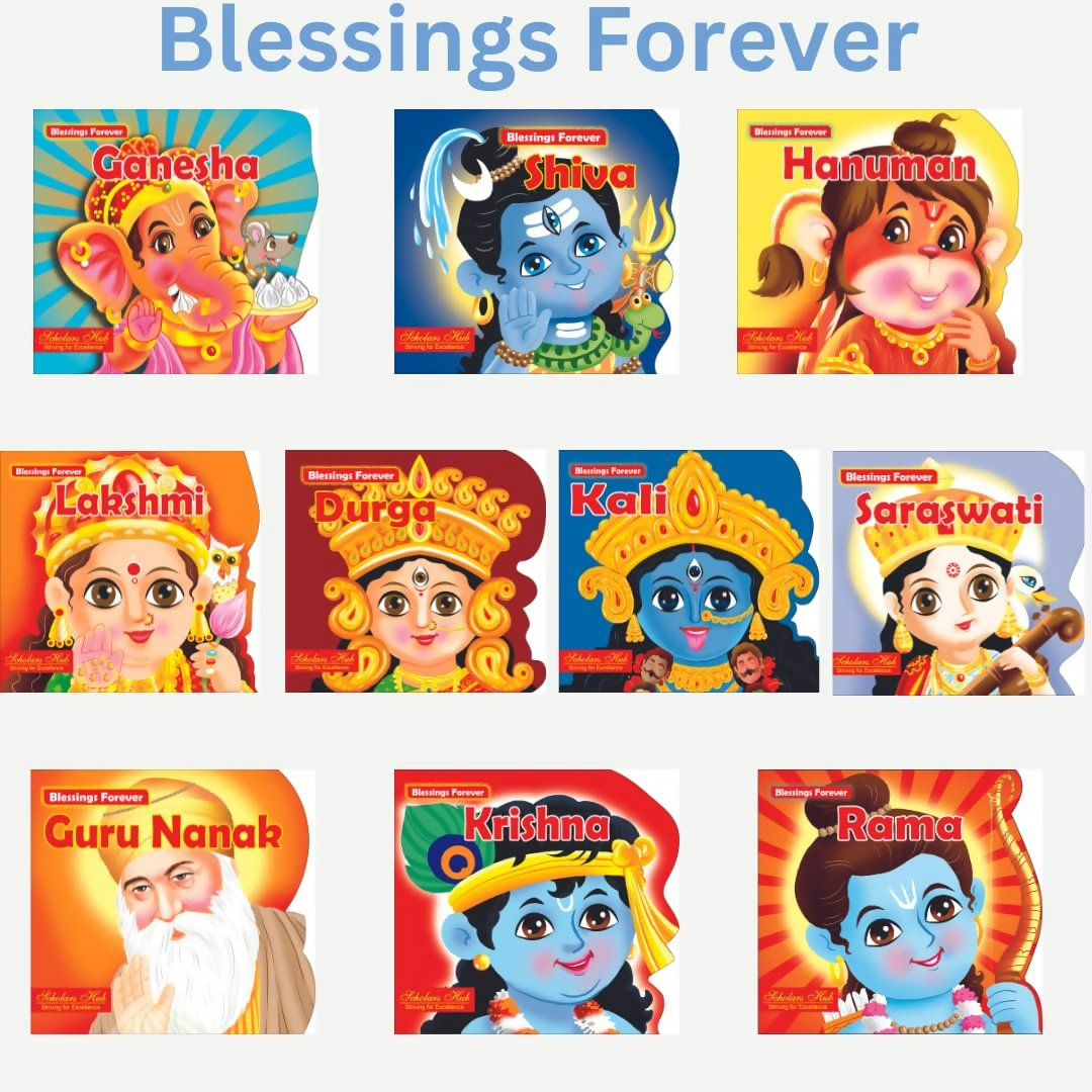 Blessings Forever-Goddess Durga (Die-Cut Board Book) – Scholars Hub