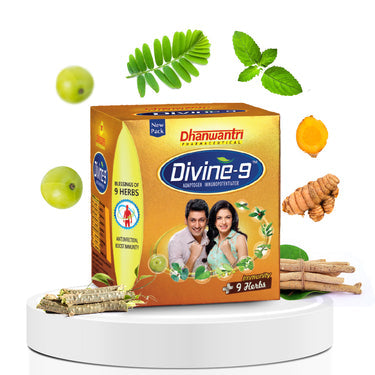 Dhanwantri Pharmaceutical Divine 9 Adptogen Immunity Booster image 5