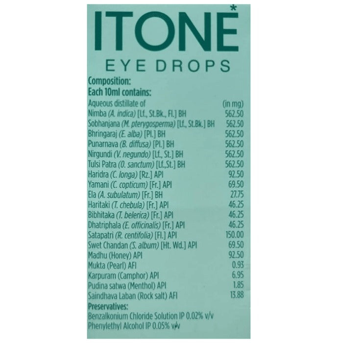 Itone Herbal Eye Drops -10 ml - Pack of 1 image 3
