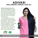 Neelambari Ayurvedic Hair Care Adivasi Neelambari Herbal Hair Oil 500ML image 4