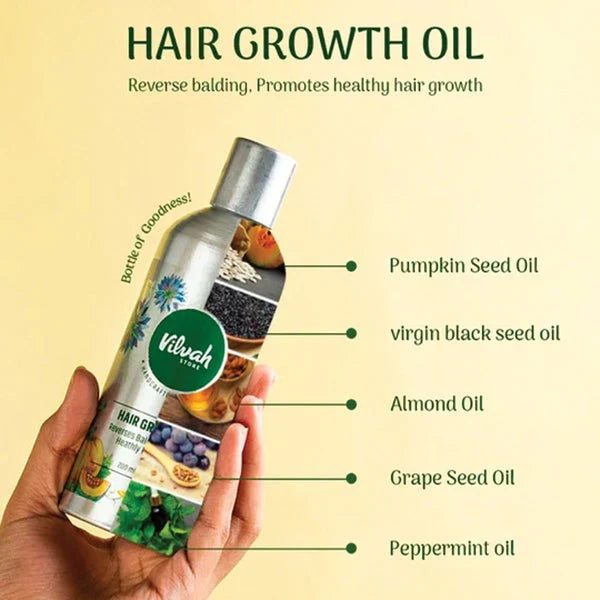 Vilvah Hair Growth -100 ml image 6