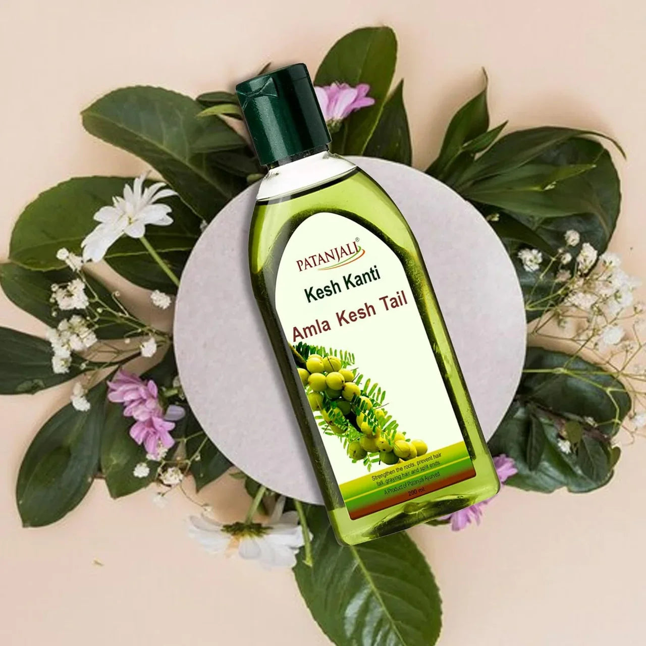 Patanjali Kesh Kanti Amla Hair Oil -50 ml - Pack of 1 image 6