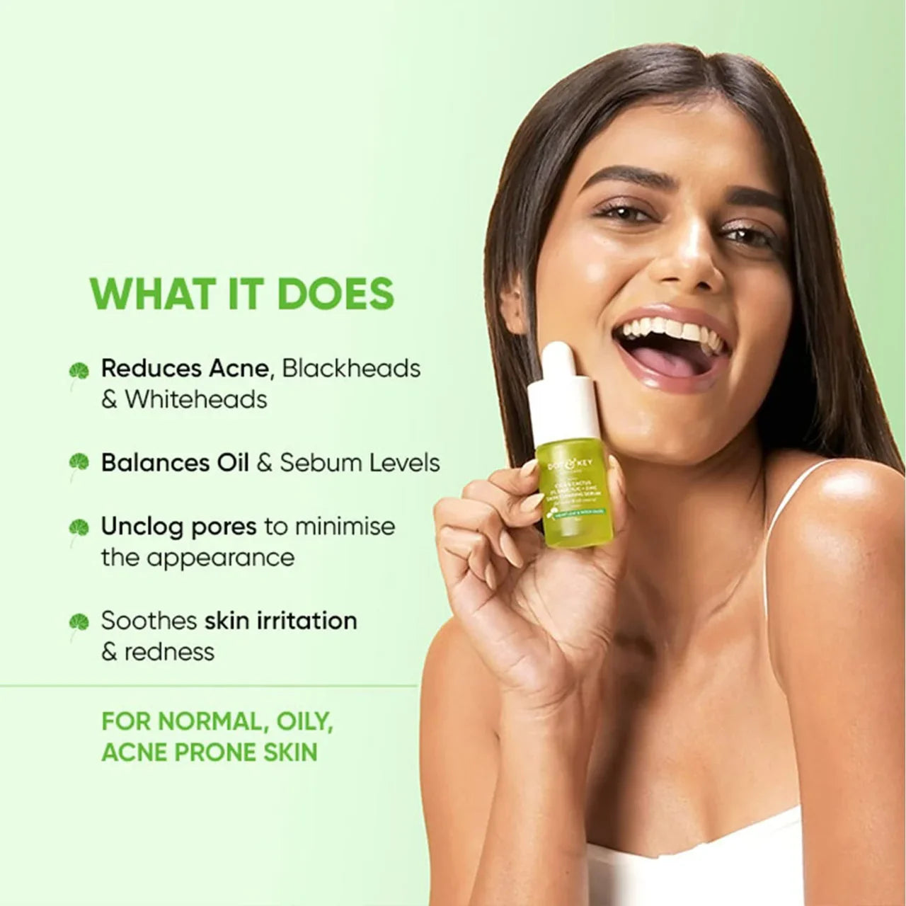 Dot & Key 2% Salicylic + Zinc Acne Busting Face Serum For Acne & Oil Control -30 ml image 6