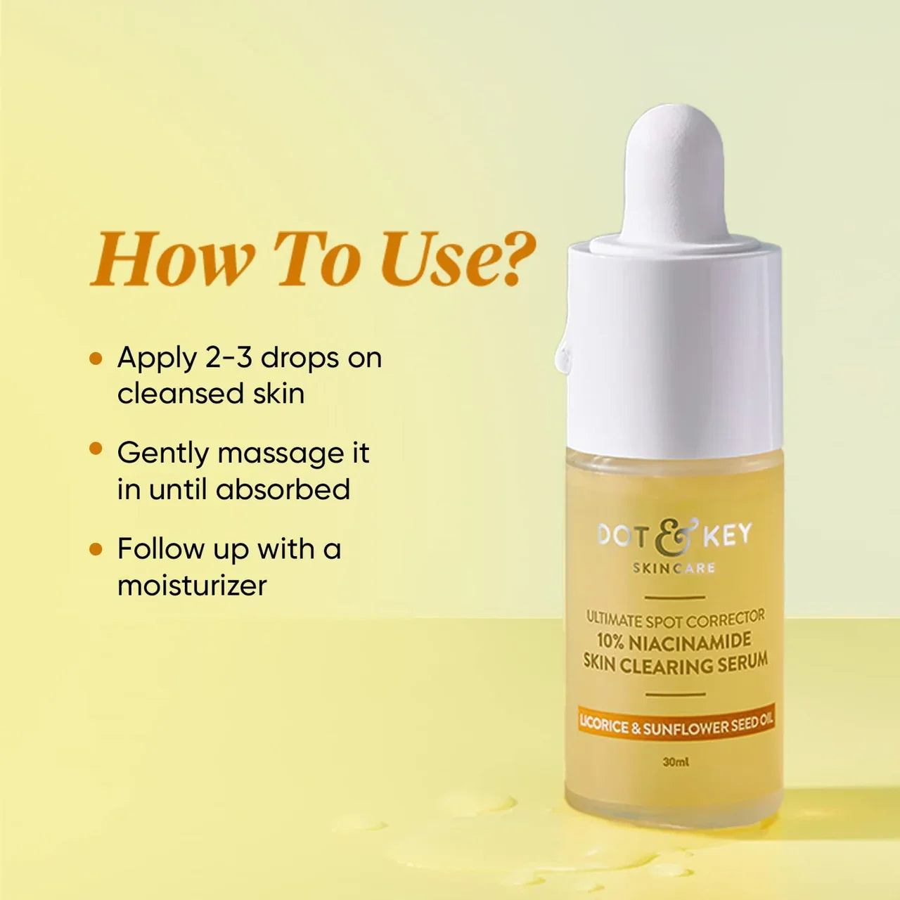 Dot & Key 10% Niacinamide Skin Clearing Face Serum  -30 ml image 3