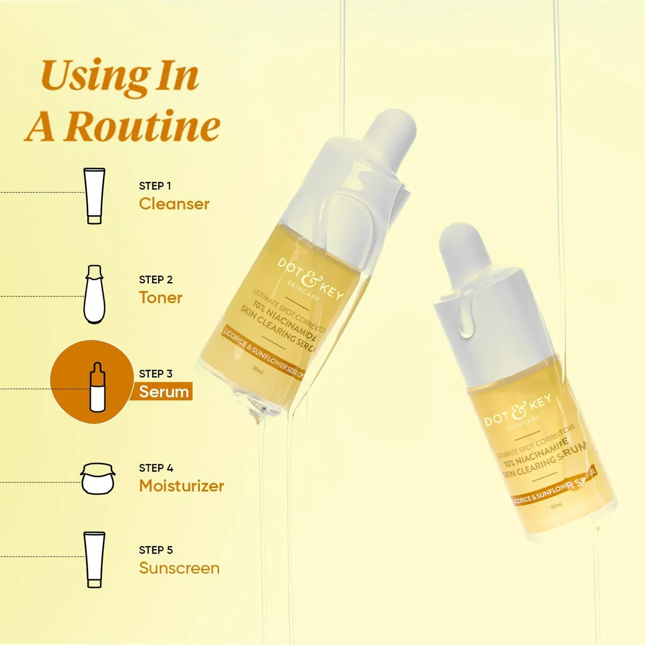 Dot & Key 10% Niacinamide Skin Clearing Face Serum  -30 ml image 2