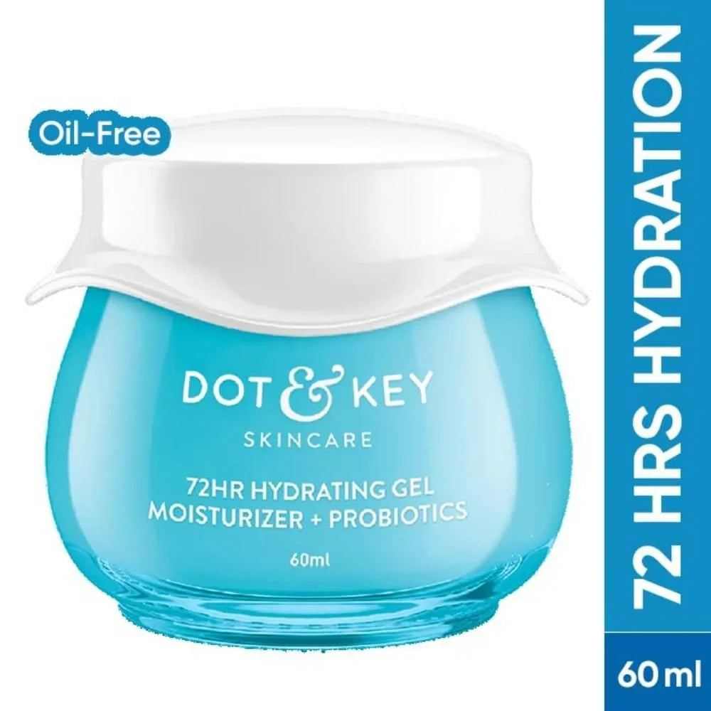 Dot & Key 72 Hr Hydrating Probiotic Face Gel Rice Water -60 ml image 2