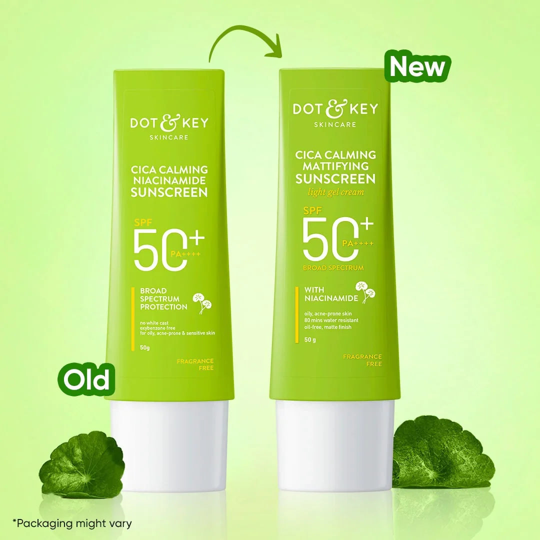Dot & Key Cica + Niacinamide Face Sunscreen SPF 50 PA+++ -50 gm image 2