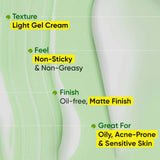 Dot & Key Cica + Niacinamide Face Sunscreen SPF 50 PA+++ -50 gm image 3