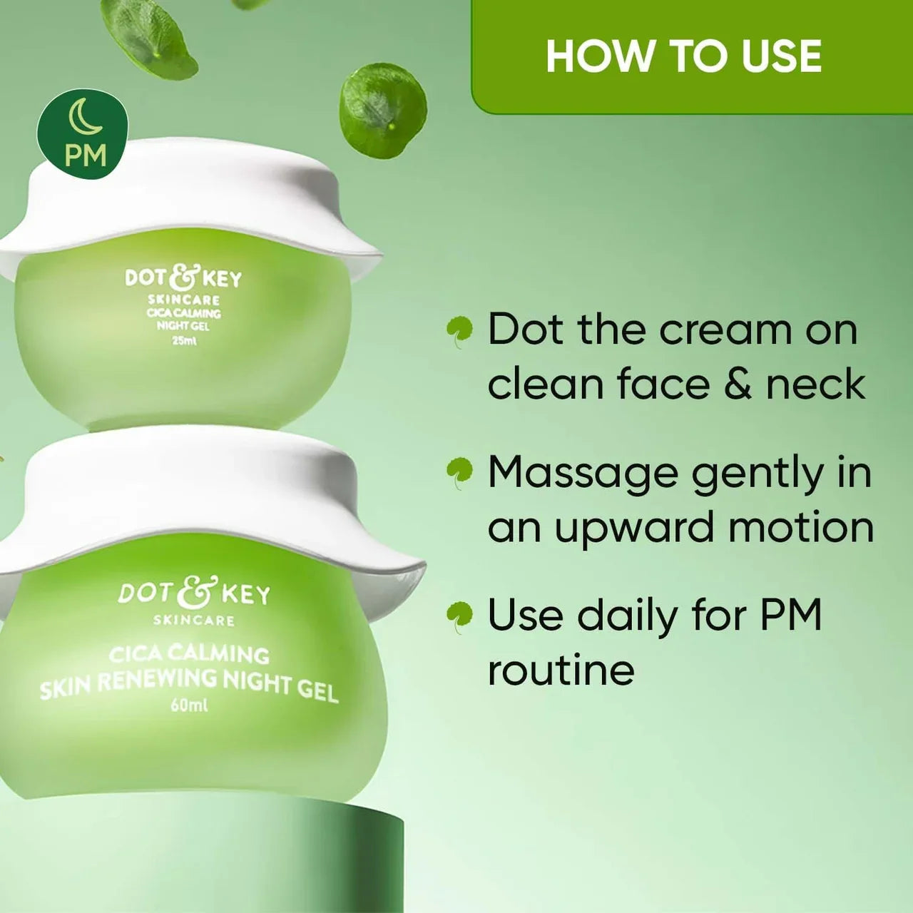Dot & Key CICA Niacinamide Night Gel -60 ml image 5