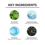 Dr. Sheth's Cica & Ceramide Gentle Cleanser Hydrating Face Wash For Normal, Dry & Sensitive Skin -125 ml image 2