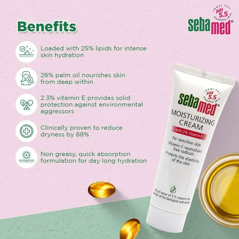 Sebamed Moisturizing Cream -50 ml image 4