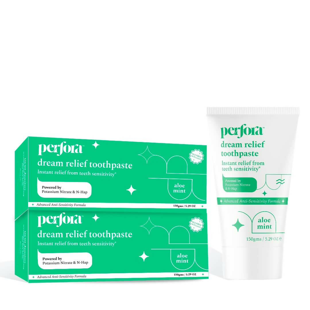 Perfora Sensitive Toothpaste - Aloe Mint -150 gm - Pack of 1 image 5