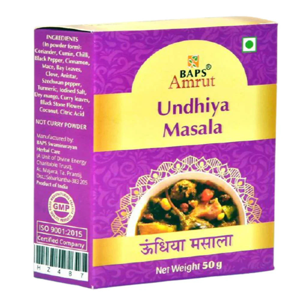 Baps Amrut Undhiya Masala -50 gm image 2