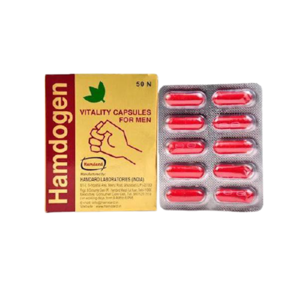 Hamdard Hamdogen Herbal Wellness Capsules – Natural Vitality Support
