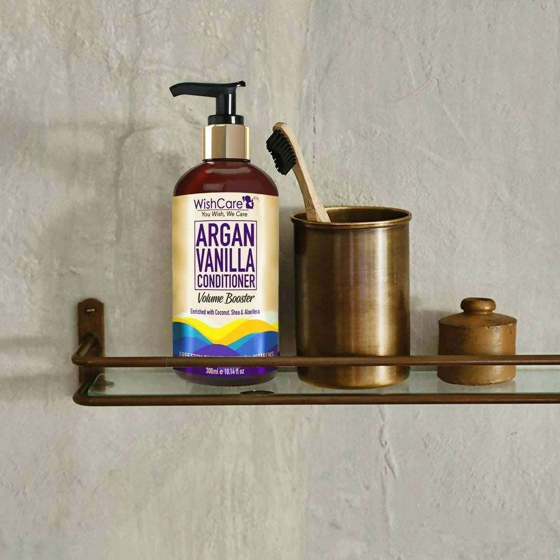 Wishcare Argan Vanilla Conditioner -300 ml image 5