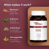 Man Matters Testero Capsules -60 caps image 2