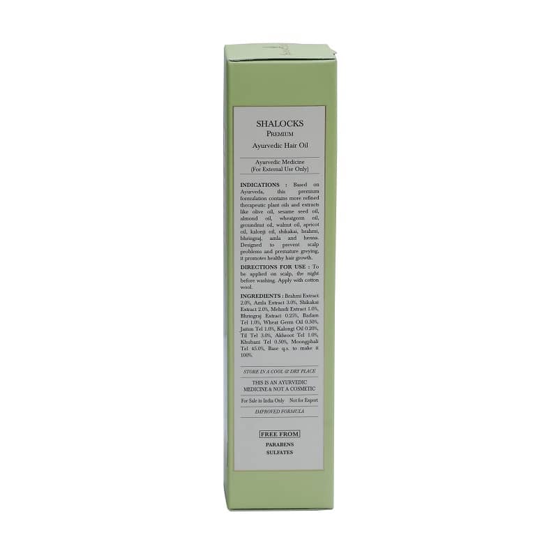 Shahnaz Husain Shalocks Plus Ayurvedic Oil -200 ml image 2