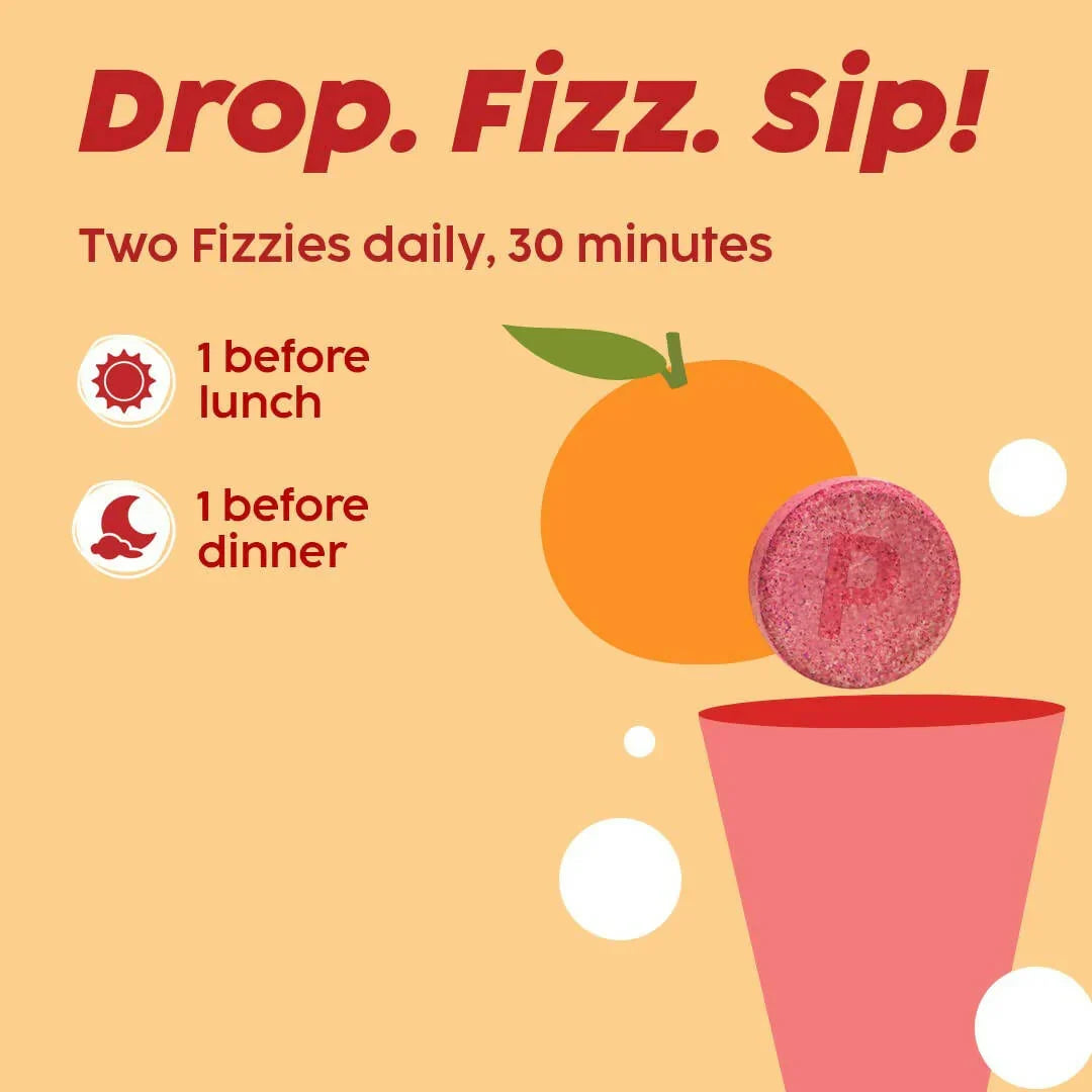 PLIX The Plant Fix Apple Cider Vinegar Orange Squeeze -15 tabs image 5