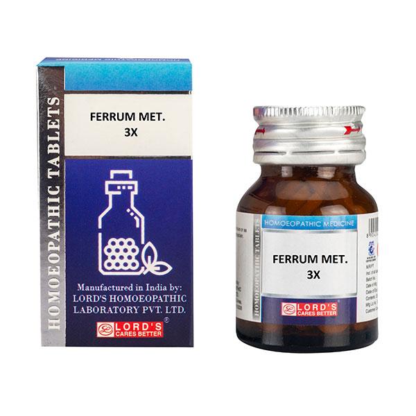 Lord's Ferrum Met Trituration Tablet