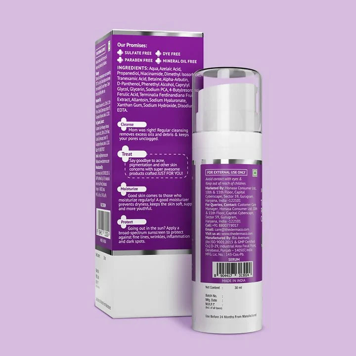 The Derma Co Tran-Zelaic Pigmentation Corrector Serum  -30 ml image 2