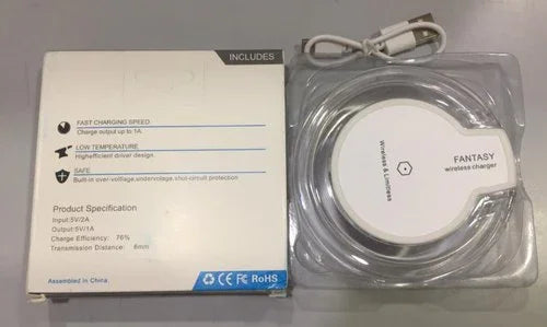 Wireless Charger with led Light Compatible for Phone x/Samsung Galaxy s9+/s9 and Other qi Enabled Devices (Wireless Charging Plate) image 3