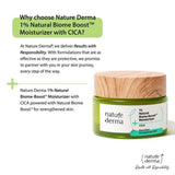 Nature Derma 1% Natural Biome-Boost Moisturizer With CICA -50 ml image 6