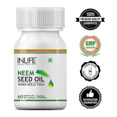 INLIFE Neem Seed Oil Supplement - 60 tabs image 3