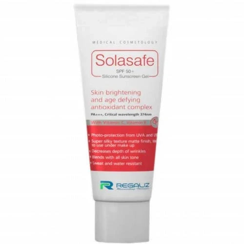 Regaliz Solasafe SPF 50+ Silicone Sunscreen Gel -50 gm image 3