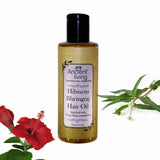 Hibiscus Bhringraj Hair Oil -100 ml image 2