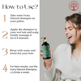 Ivory Natural Grey Hair Serum and Shampoo Combo - 200ml image 3