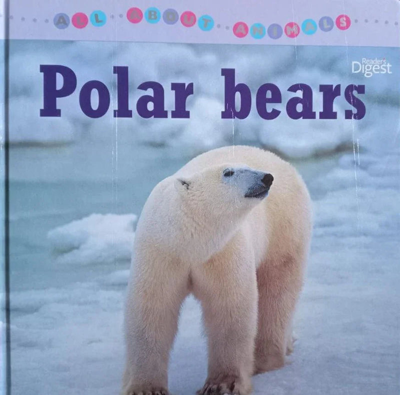 Polar Bear Book Master Of The Artic Ice Readers Digest Animal Close Ups 1990s lcww