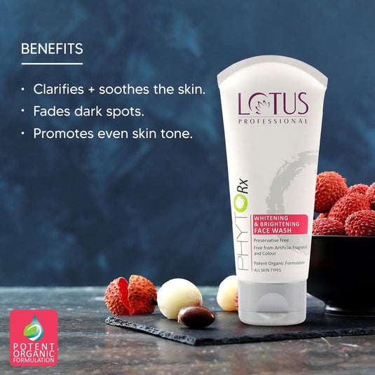 Lotus Professional Phytorx Whitening & Brightening Face Wash - 80 gms image 3