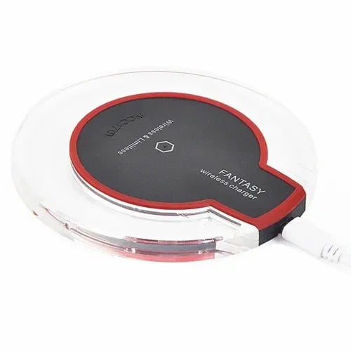 Wireless Charger with led Light Compatible for Phone x/Samsung Galaxy s9+/s9 and Other qi Enabled Devices (Wireless Charging Plate) image 2