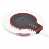 Wireless Charger with led Light Compatible for Phone x/Samsung Galaxy s9+/s9 and Other qi Enabled Devices (Wireless Charging Plate) image 2