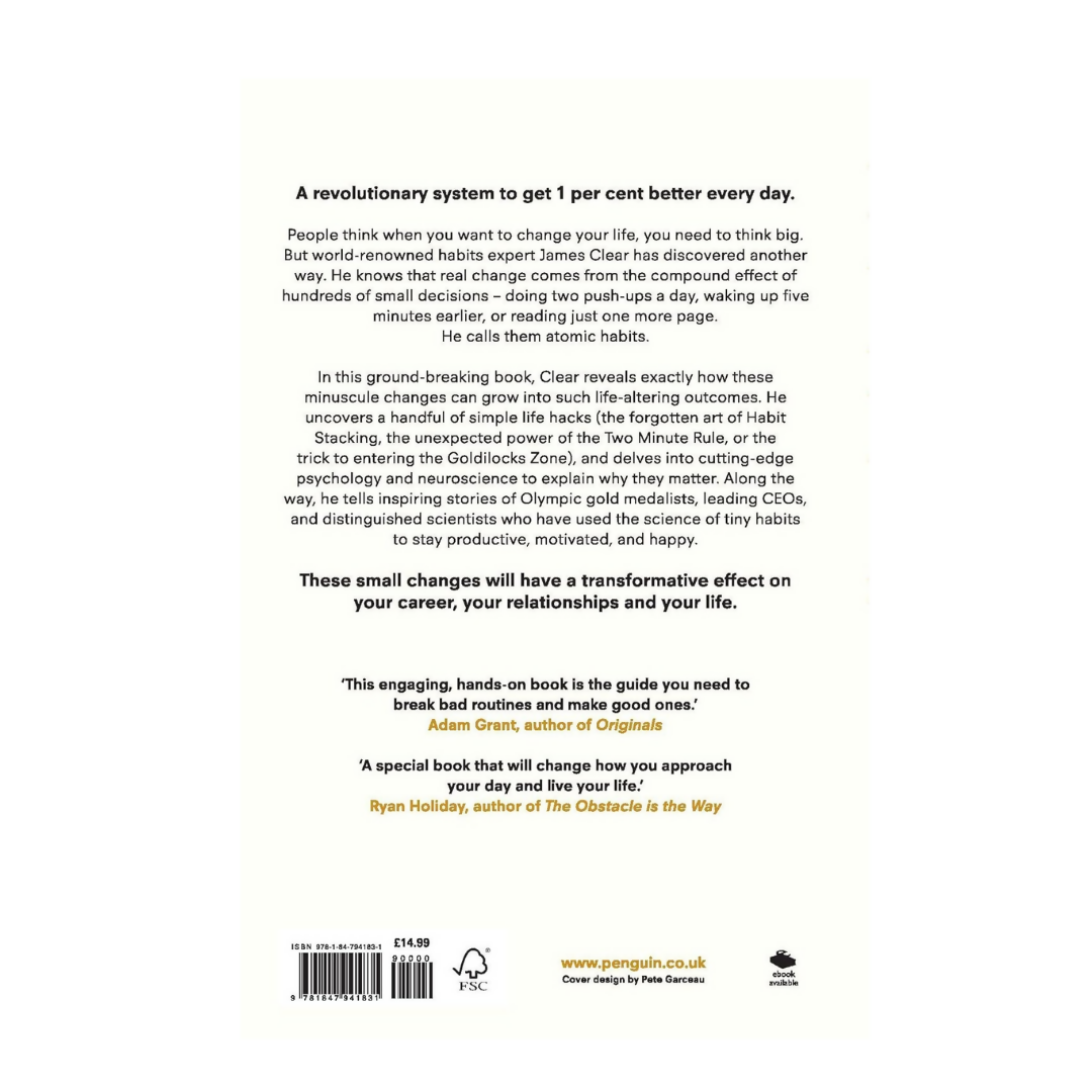 Atomic Habits by James Clear Book – Books (image 2)
