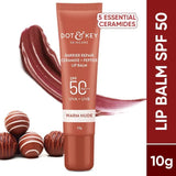 Dot & Key Barrier Repair Ceramide & Peptide SPF 50 PA+++, UVA+UVB Lip Balm - Warm Nude -10 gm image 2