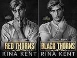 (Combo) Red Thorns + Black Thorns : A Dark New Adult Romance (2 Books) (Thorns Duet) (Paperback) by Rina Kent
