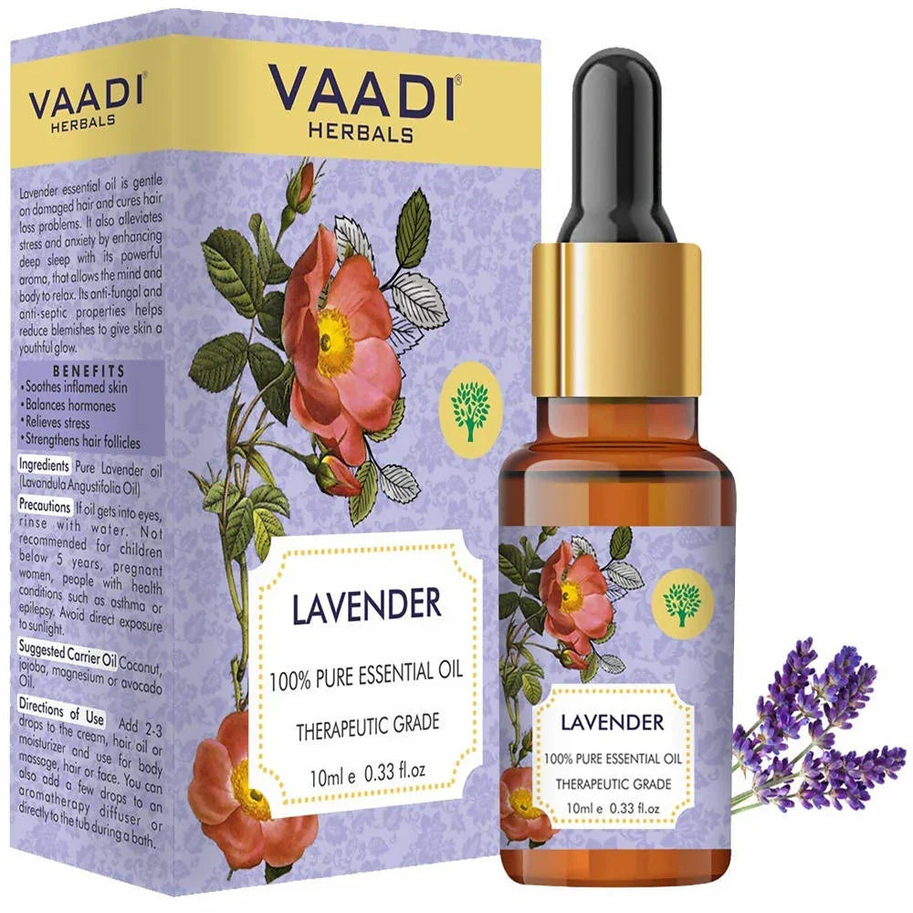 Vaadi Herbals Lavender Oil Therapeutic Grade -10 ML image 2