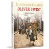 Oliver Twist : Illustrated Abridged Children Classics English Novel with Revi...